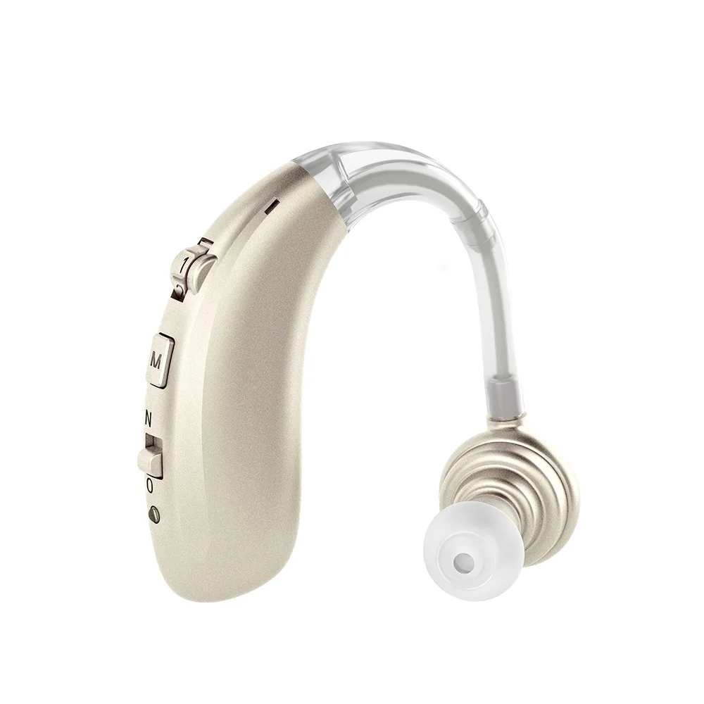 Hearing Aids Mini Rechargeable Hearing Device Ear Back Type Digital Ear