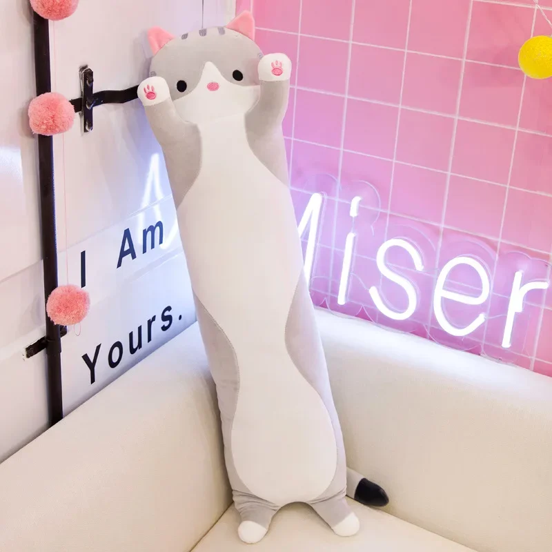 Cute Long Pillow Soft Comfortable Side Sleep Body Pillow Lovely Plush Toys Birthday Gifts for Kids Girlfriend Schoolmate Gift 6