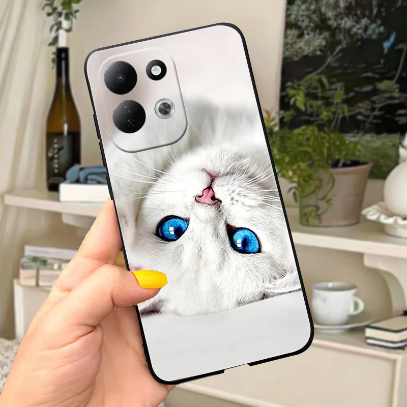 Luxury Silicone Printed Soft TPU Shockproof Bumper Phone Back Cover - Cute & Stylish Protective Case
