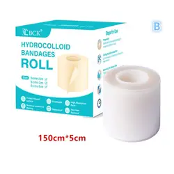 Ultra - Absorbent Hydrocolloid Wound Care Roll - Self - Adhesive Healing Patch Bandages (Style 9)