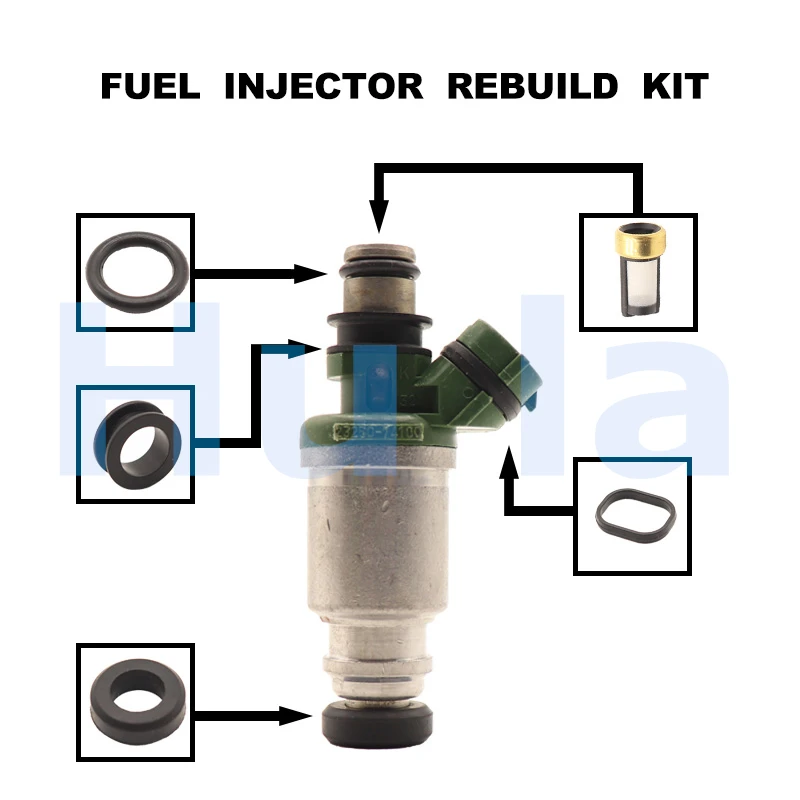 Guarnizione Iniettore Carburante Kit O-Ring Guarnizioni Filtri Per Toyota Mr2 Celica Camry Solara 2.2L 23250-74100