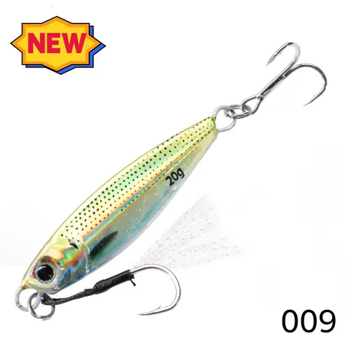 Hunthouse Metal Jig Fishing Lure Sinking Slow Jigging 7g-80g Casting Hard Bait Saltwater Artificial Pike SeaBass Fish Tackle - Image 9