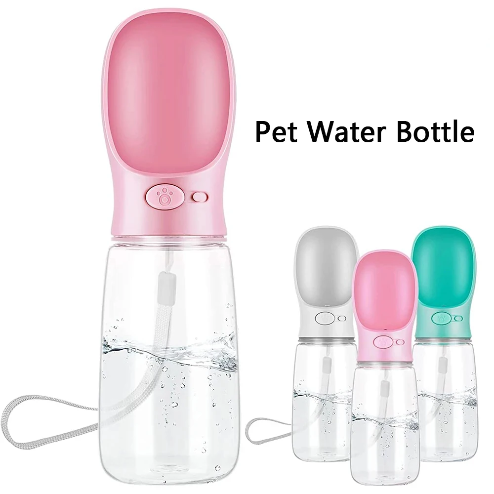 

Portable Pet Dog Water Bottle LeakProof For Small Large Dogs Travel Puppy Cat Drinking Bowl Outdoor Pet Water Dispenser Feeder