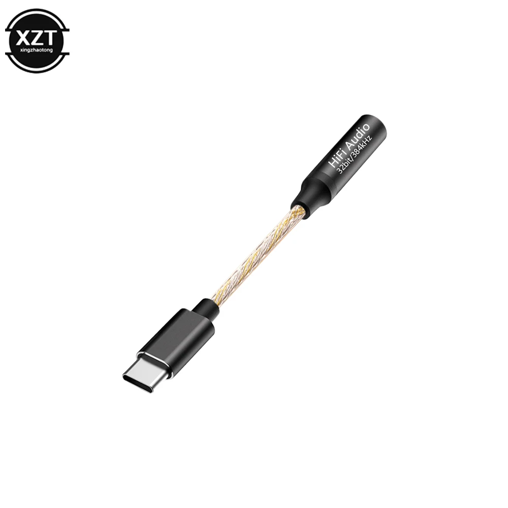 Convertidor de Audio Digital para MacBook CX31993, compatible con  USB tipo C, DAC a conector de 3,5mm, 16-32ohm, 32b/384kHz