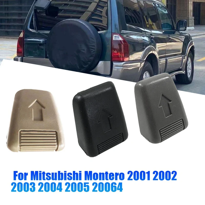 MR610534 For Mitsubishi Montero 2001-2006 Gen3 2Nd 3Rd Row Seat Back Recline Knob Lever MR610533 Button Switch Spare Parts Grey