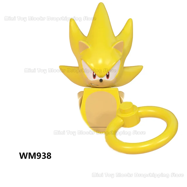 WM6086 WM6087 WM6088 LG1001 Sonics Anime Building blocks Amy Rose Ray Storm Shadow Bricks mini action toy figure Children gifts WM938