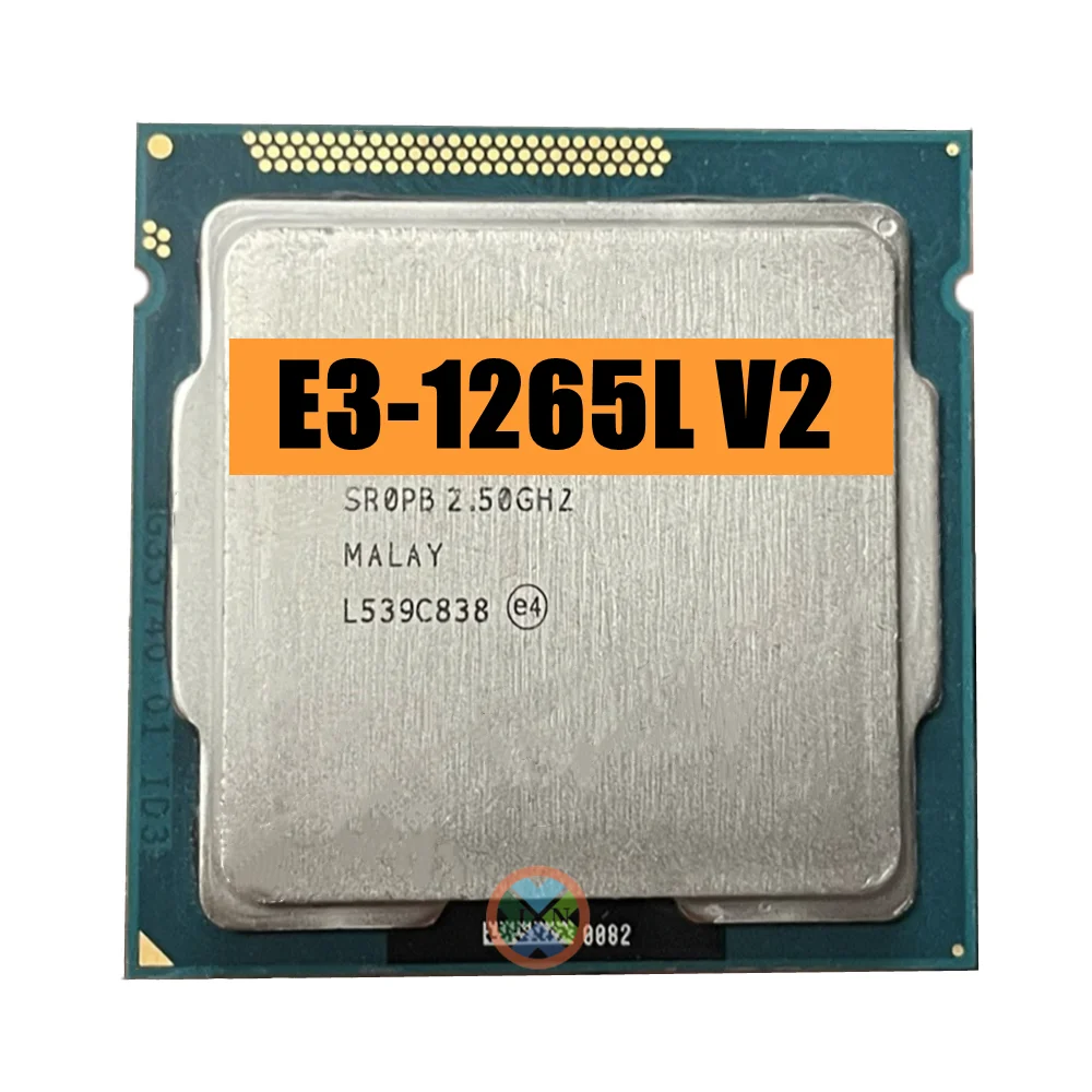 Processador Xeon-cpu E31265l v2 e3 1265lv2 e3 1265l v2 2.5 Ghz Quad-core Oito-core 45w Lga 1155