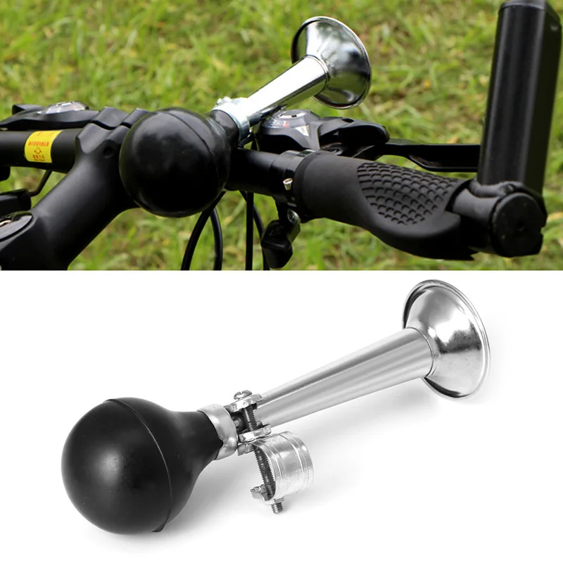 Description Picture 6 of itemBicycle Bike Cycling Retro Metal Air Horn Hooter Bell Bugle Trumpet Honking Bulb Wholesale Dropshipping