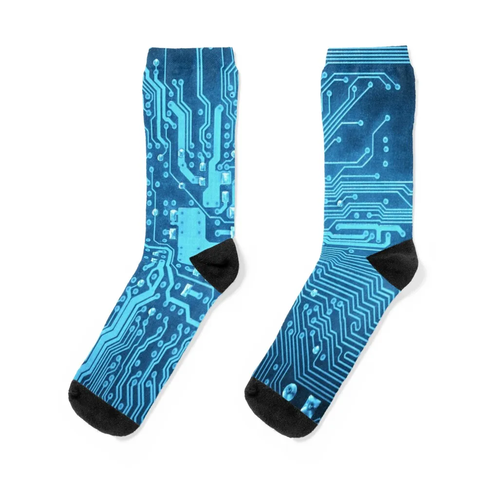 

Motherboard circuit Socks gifts new year hip hop luxe Socks Women Men's