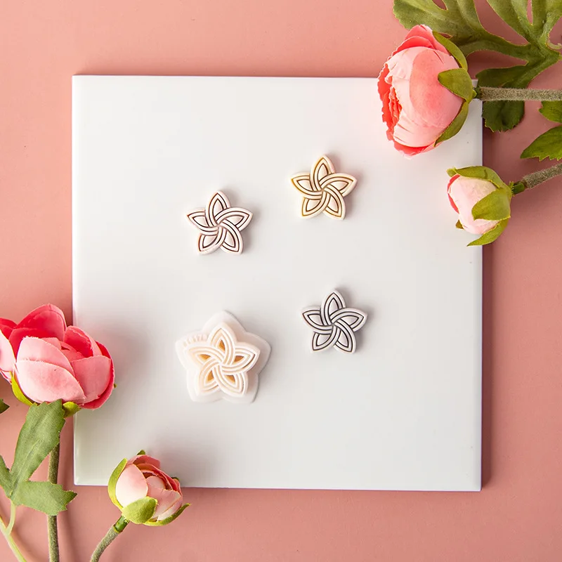 Rose Clay Flower DIY without Cutter