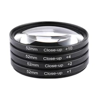 Close Up Macro Filter +1+2+4+8+10 Close-UP 37MM 40.5MM 43 49 52MM 55MM 58MM 62MM 67MM 72MM 77MM 82MM for Canon Nikon Sony Camera 2