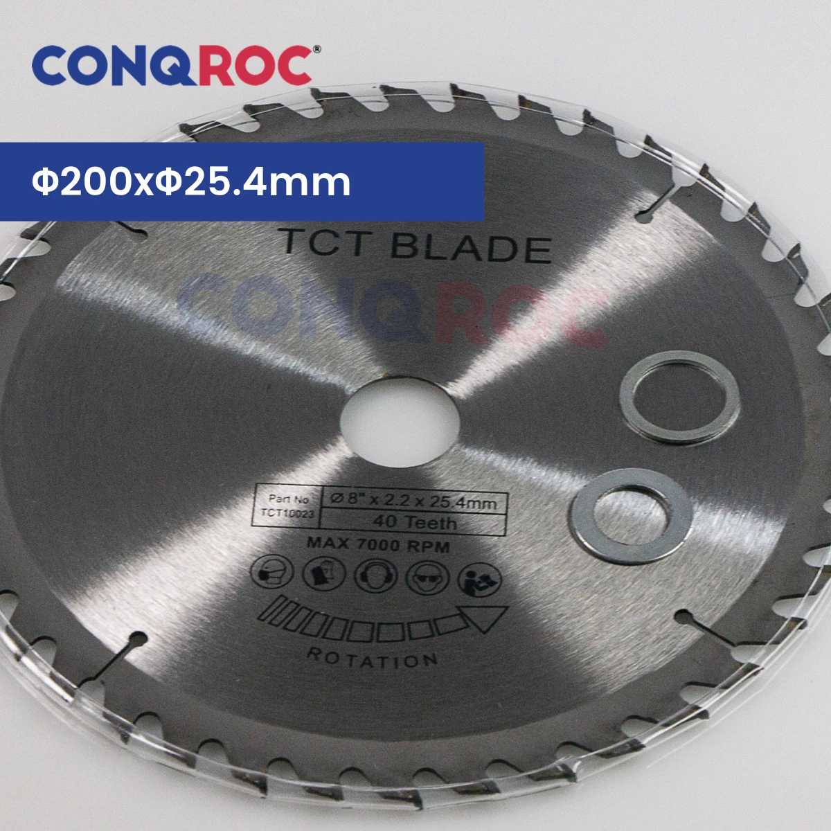 200x25.4mm 40-Teeth TCT Circular Saw Blade Tungsten Carbide Tipped Woodworking Cutting Disc
