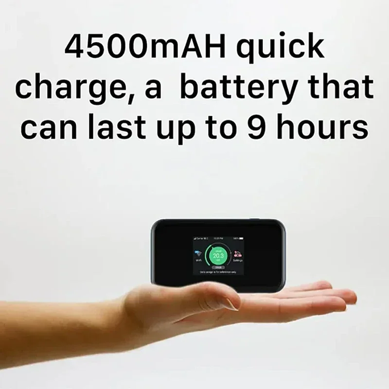 Router Mobile Portatile Zte Mu5002 5G Sbloccato Con Slot Per Sim Card Wifi 6 5G Sub6 4G Lte Cat22 Hotspot Modem Wireless 3.8Gbps