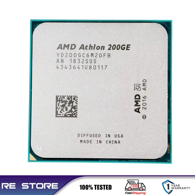 Athlon Amd Zen Ghz AMD Athlon X2 200GE Prosesor Cpu 2-Core AM4 - Main Image