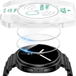 Premium Tempered Glass Screen Protector (2 - Pack) (Galaxy Watch 9 44mm)