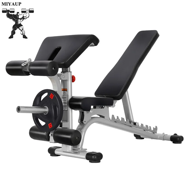 MIYAUP Lying Chair, Inclined Flat Push, Downward Inclined Training Chair, Dumbbell Stool