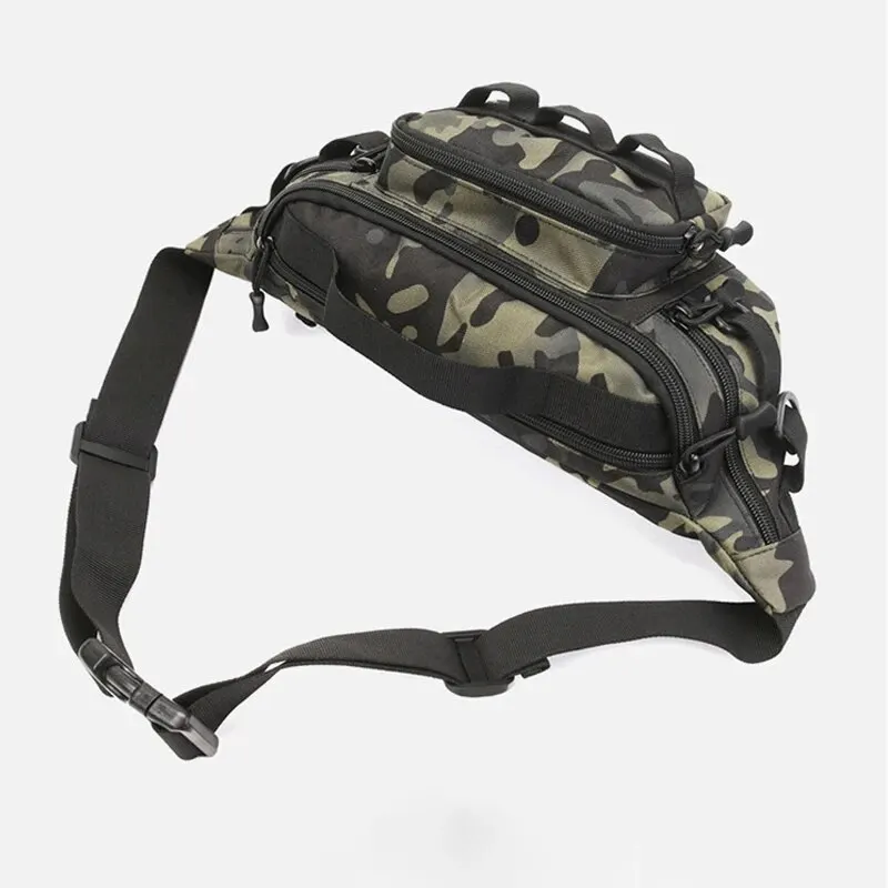 Rilibegan Men Waist Bag Tractial Molte Pouch Belt Waist Bags Multifuctional Outdoor Waist Bags Men Tactical Waist Pack Bags 4
