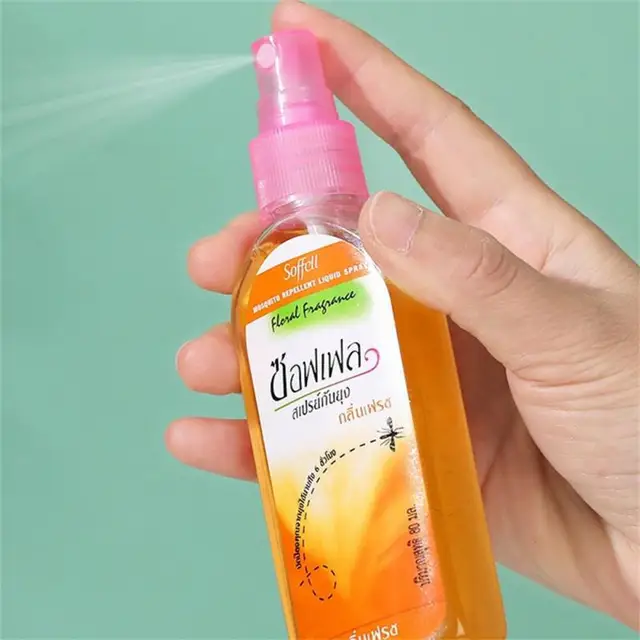80 Ml Szúnyog Spray-T Thaiföld Növény Szériaellenes Harapás Duzzadó Viszketés Szúnyogriasztó Folyékony Spray Testkártya Gyilkosához - Image 5