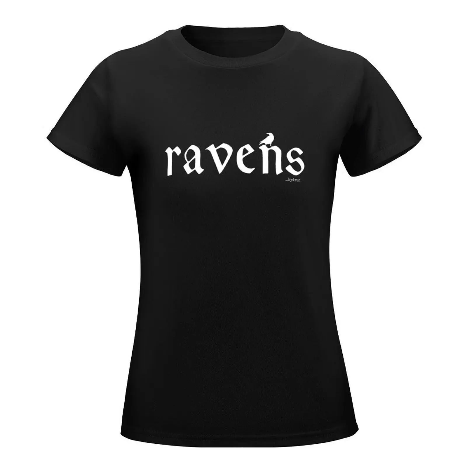 Фото DarkEND Ravens _ hydrus? Футболка, футболки funnys, великолепные женские футболки с графическим принтом №2