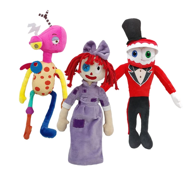 Presale The Amazing Digital Circus Anime Cartoon Plush Pomni Jax Plush Doll  Theater Rabbit Doll Stuffed Cute Toys Christmas Gift - AliExpress