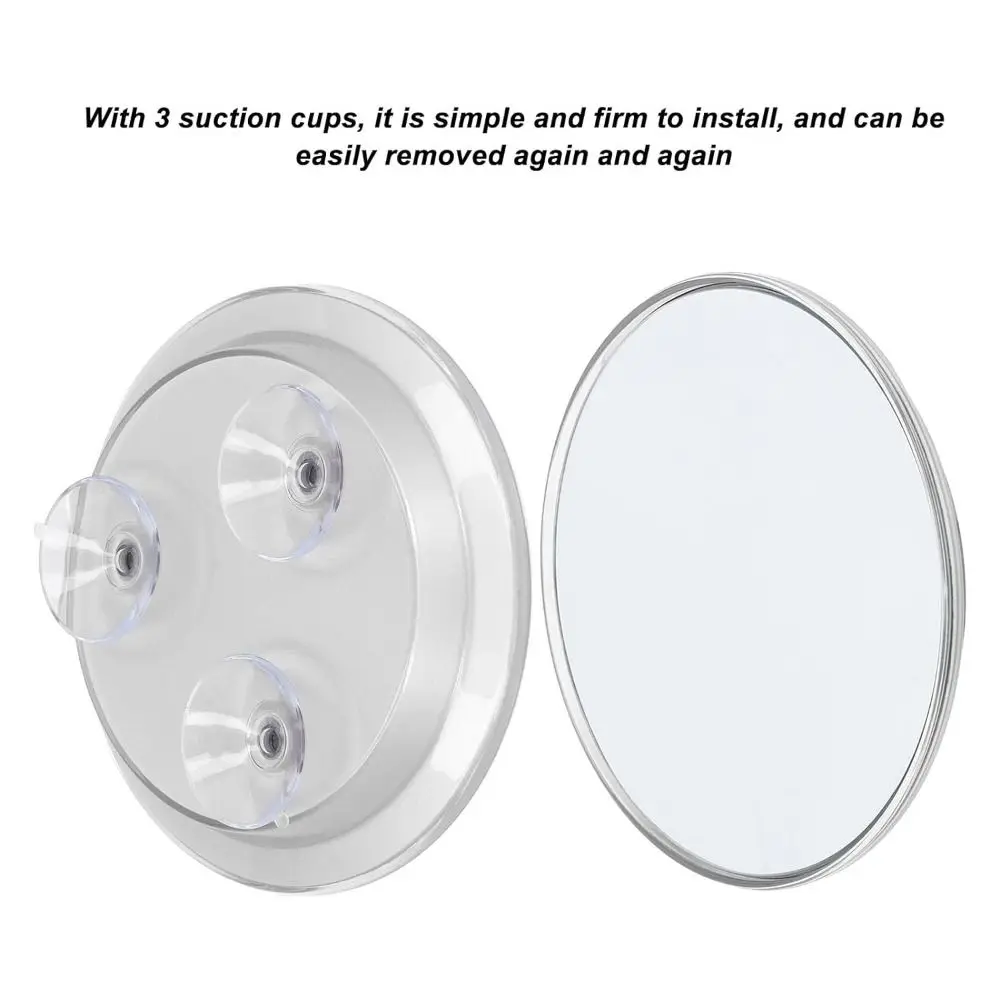 Makeup Mirror Magnifying Mirror Round Shape 3 Suction Cups 5/10/20/30x