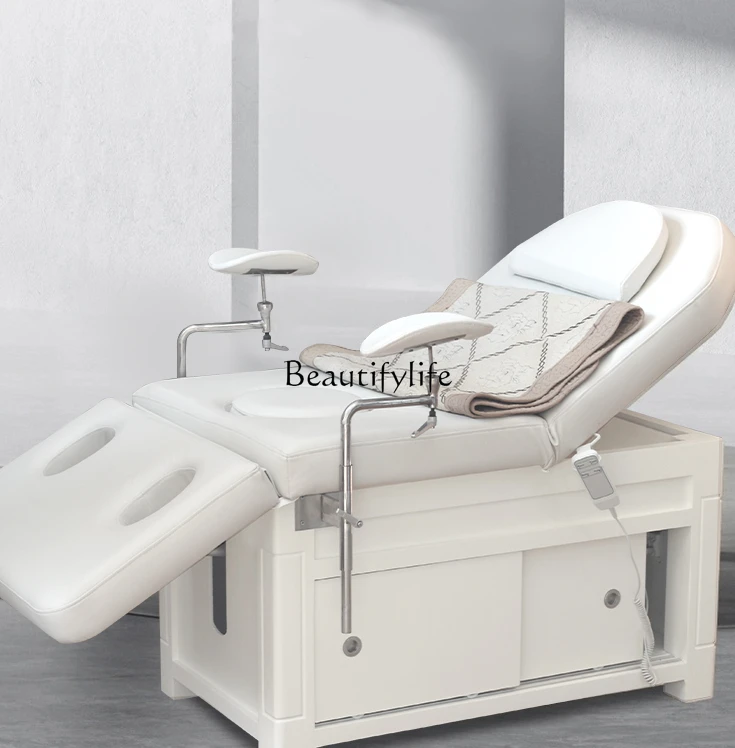 Electric Gynecological Examining Table Nursing and Rehabilitation Multifunctional Washing Bed