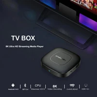 T1 Smart Android TV Box Android 14 Allwinner H313 Google Assistant Dual Wi-Fi 5G 8K Video 8 ГБ 128 ГБ Медиаплеер Set Top Box Fast — изображение 2