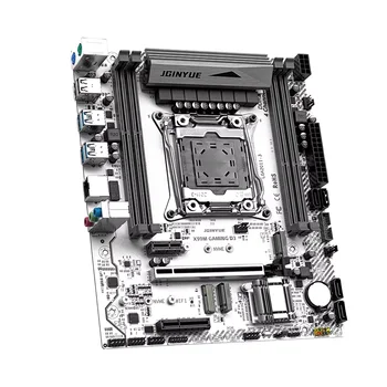 JGINYUE X99 GAMING Motherboard M-ATX combo Intel® E5 2630 V4 CPU with TPM2.0 kit bundle DDR4 DIY ARGB