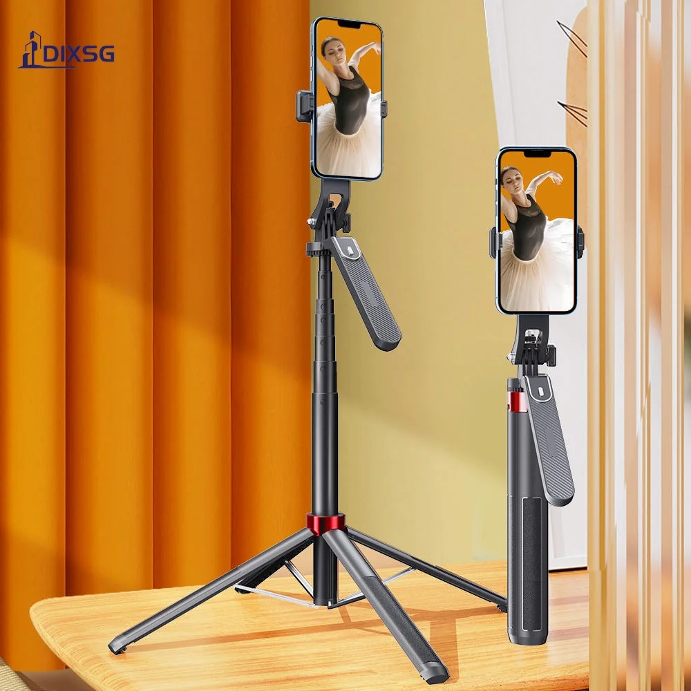 DIXSG P185 Selfie Stick Tripod Stand 1800mm Wireless Phone Gimbal Stabilizer For Monopod Gopro Camera
