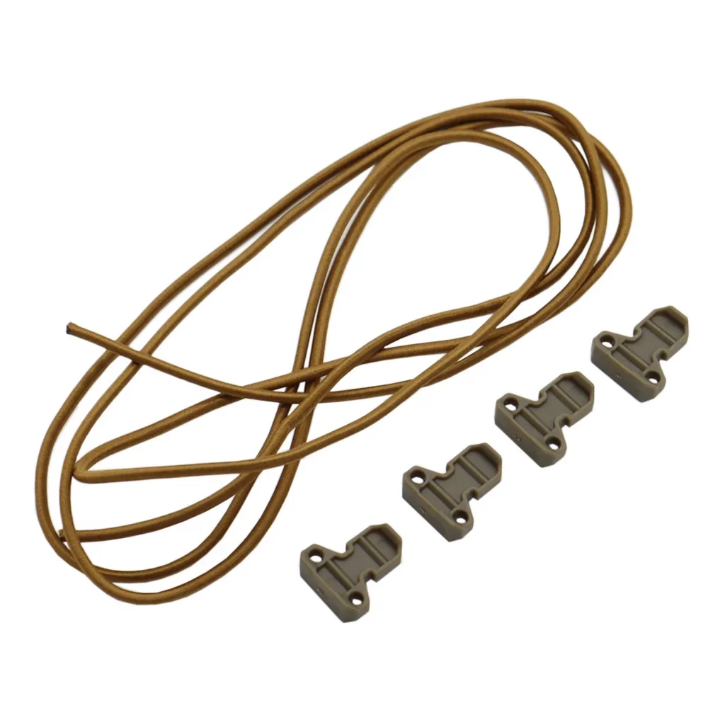 Tactical Magazine Pouch Adjustable Cord Elastic Retention Straps Flag Bungee Elastic Fastener Strap Retainer Pull Tab Fast Draw magazine pouch