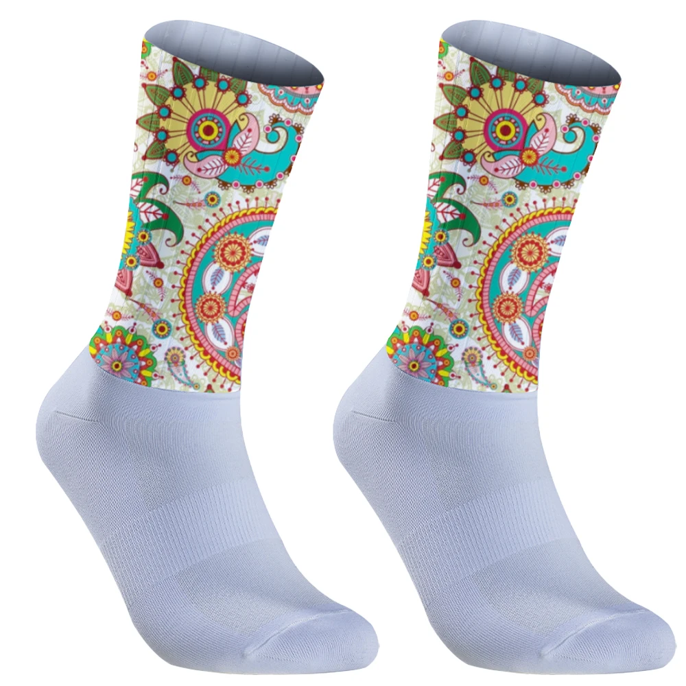 Skull pattern Sport Socks Unisex Cycling Socks Men Outdoor Sports Bike Footwear for Road Bike sports socks cycling socks fitness sports socks sport socks