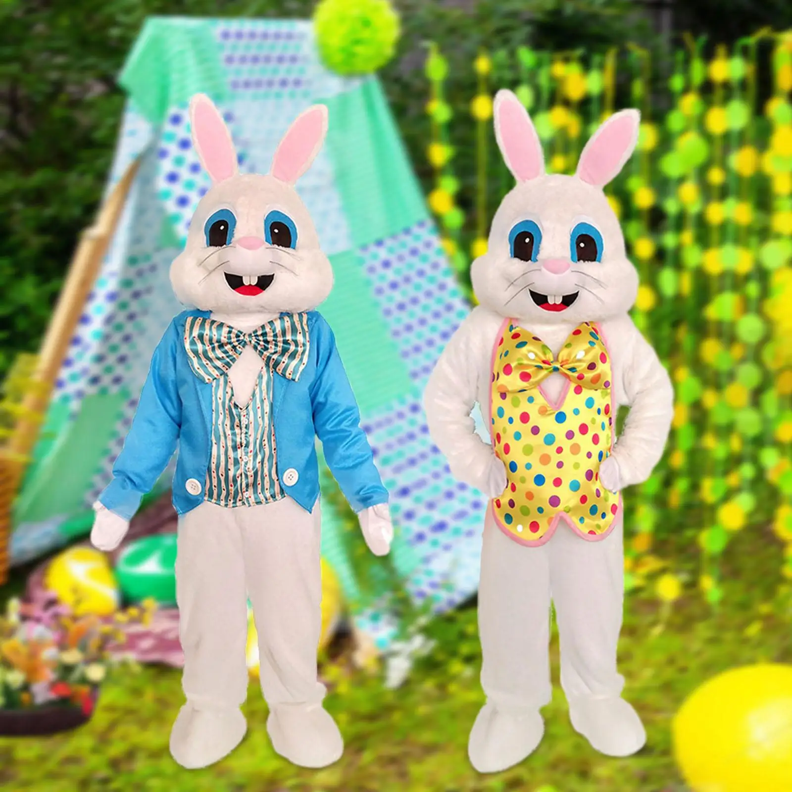 Rabbit Costume Adult Jumpsuit Plush Bunny Costume Cosplay Costume for ...