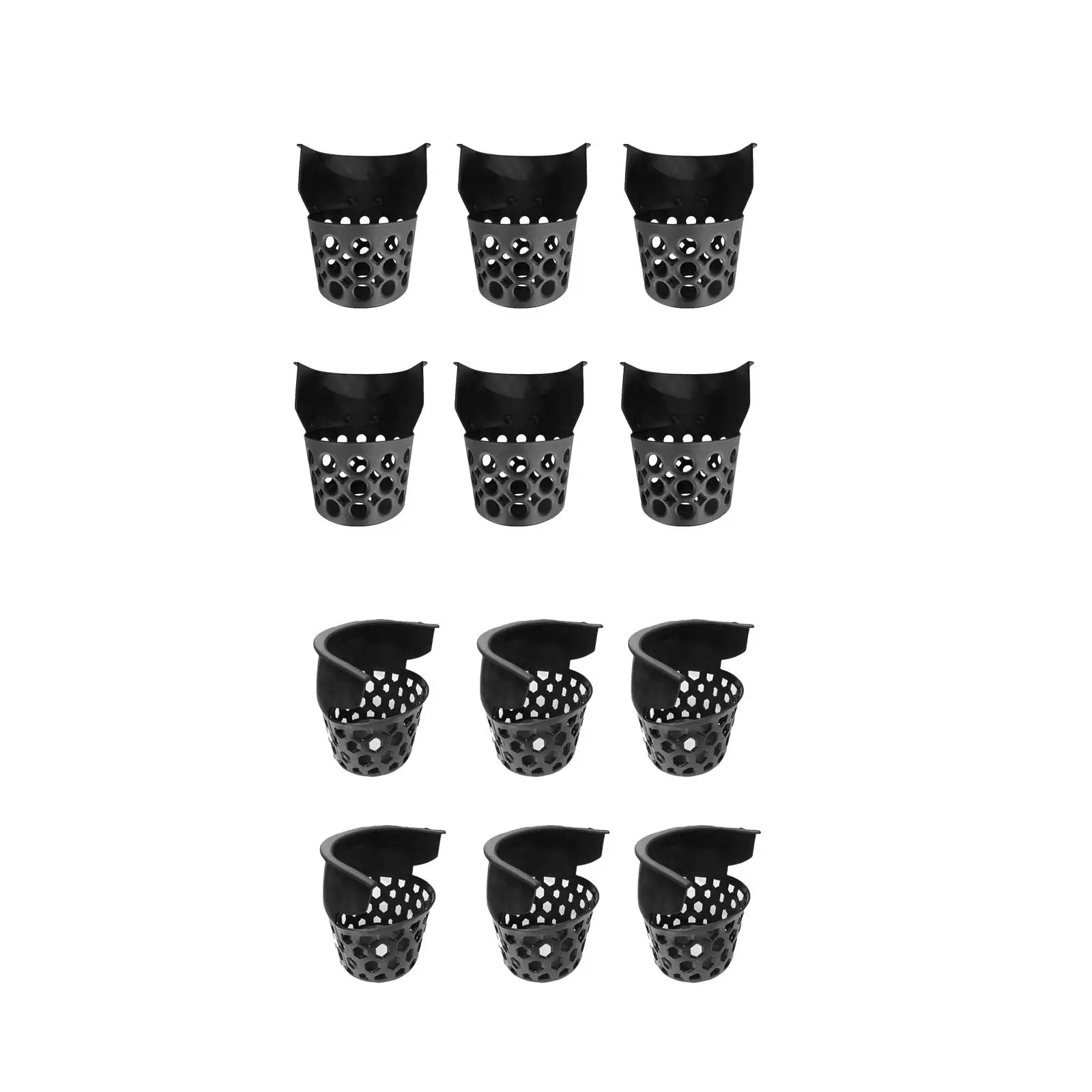

6Pcs Billiard Pool Table Pockets Black Net Pockets Snooker Table Replacement