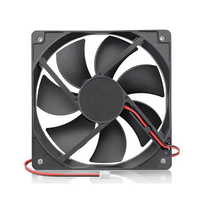 120x120x25mm 120mm Case Exhaust Fan DC Brushless 5V 12V 24V 12cm Radiator 2PIN USB 12025 Cooler for PC Computer Case Cooling 1