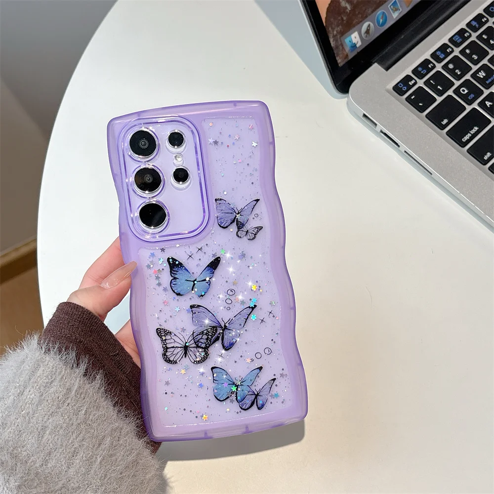 Glitter Butterfly Phone Case