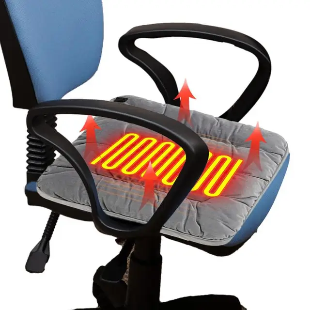 Fűtött Üléspárna Gyakorlati Ülésfűtés Párna Megvastagodott Usb Fűtőpad Téli Plug-In Ülés Otthoni Iroda Számára - Image 2