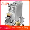 Coffee Espresso Machine Brushed Stainless Steel Coffee Makers of Capsules Maker Capsule Italian Kitchen Appliances Home 1