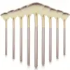 1/3/5/9Pcs Slim Soft Facial Fan Brush,Makeup Cosmetic Multi Use,Mask Brush Makeup Brush Tool Set 1