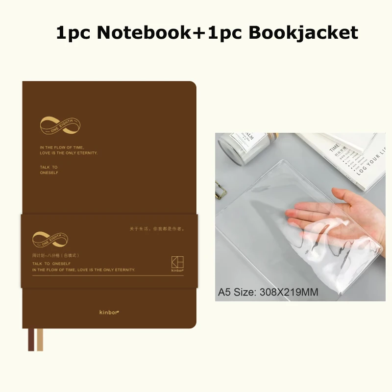 Enhanced A5 Weekly & Monthly Planner - Soft Cover Time Management Notebook with Eight Point Grid