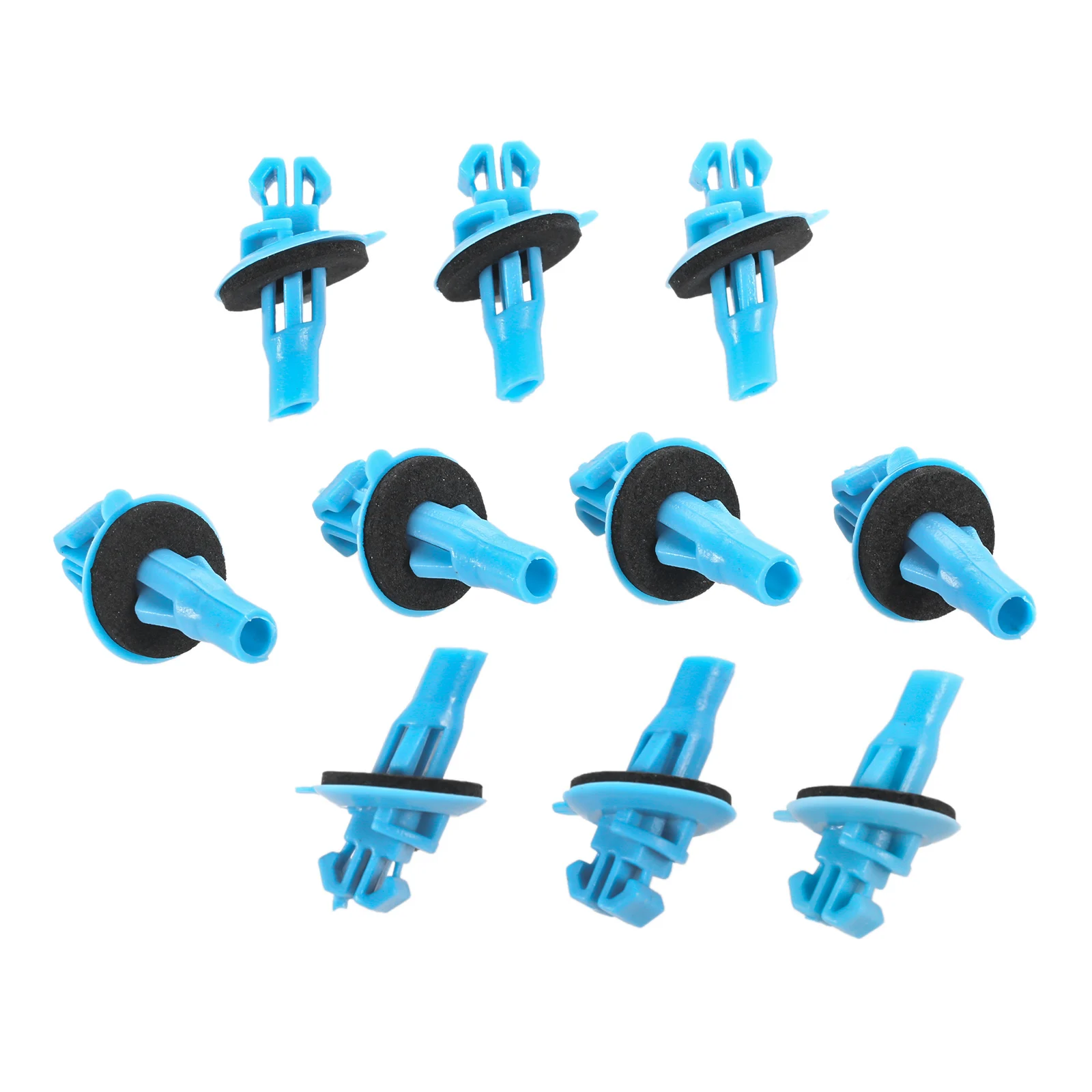 

10 комплектов автомобильных оригинальных зажимов, внешние боковые молдинговые зажимы для отделки, крепежи для Toyota Land Cruiser Prado75492-60020