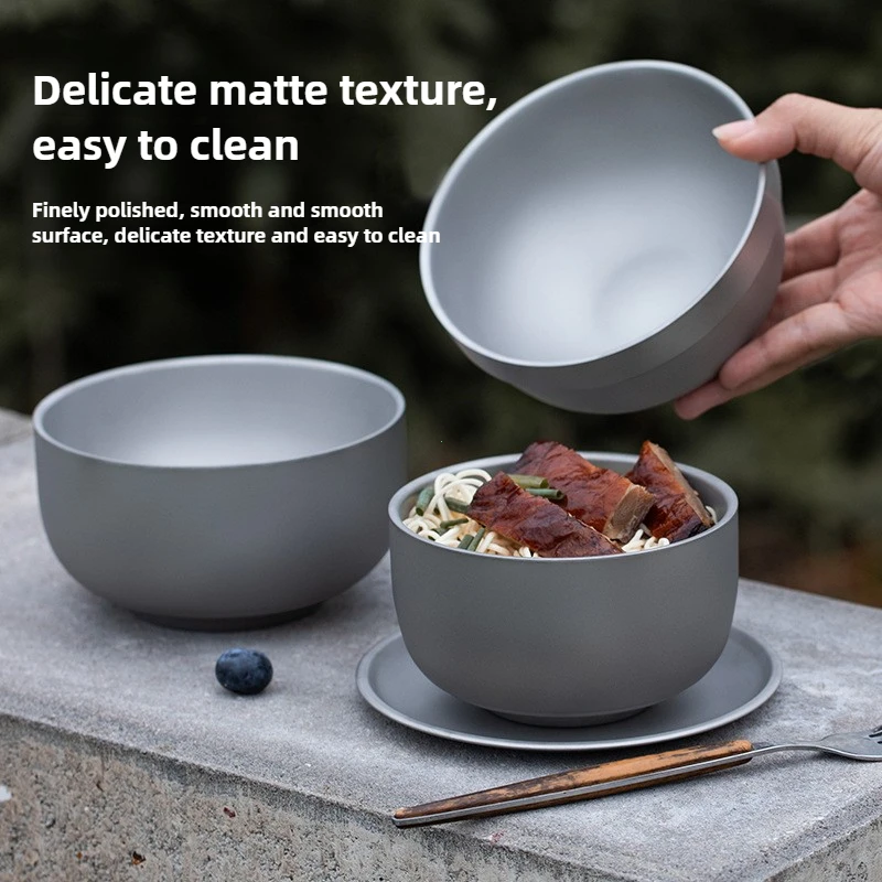 Titanium Camping Bowl 6