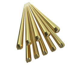 Baguette de soudure en laiton, 50 pièces, électrode de fil de soudure 1.6mm * 250mm, pas besoin de poudre de soudure, accessoires 10 20 50 pièces 