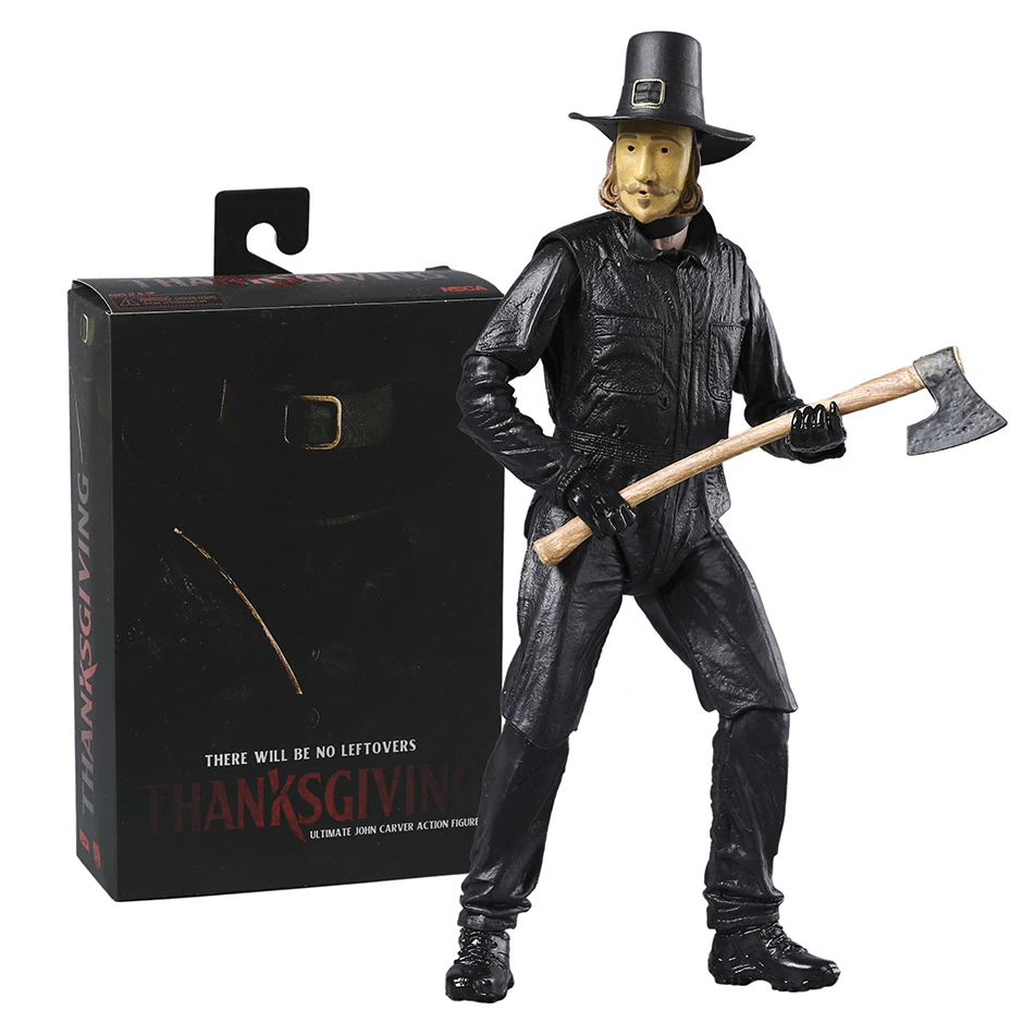 ネカNECA 感謝祭 ジョン・カーバー アクションフィギュア 新品 Amazon.com: Thanksgiving - Ultimate John Carver 7” Scale