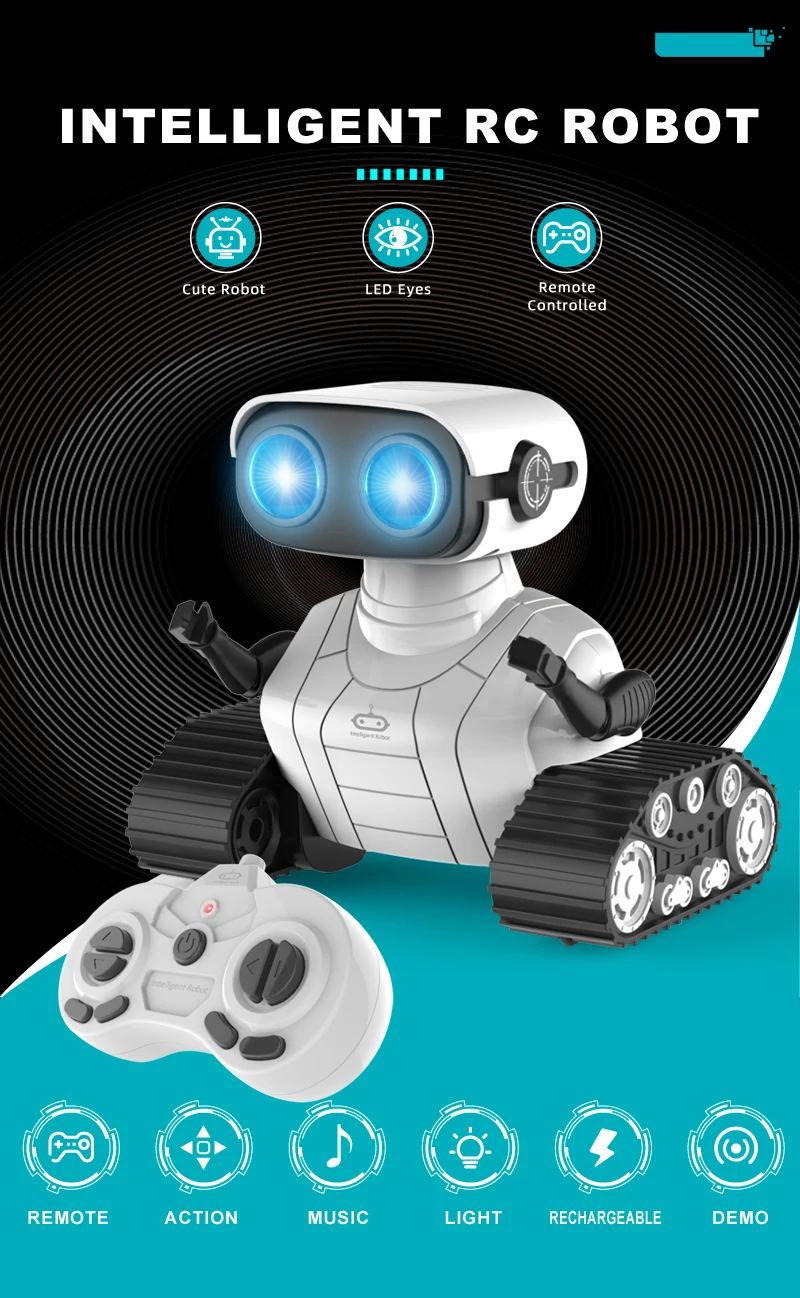 SMART ROBOT RECHARGEABLE ROBOT TOYS Howelo