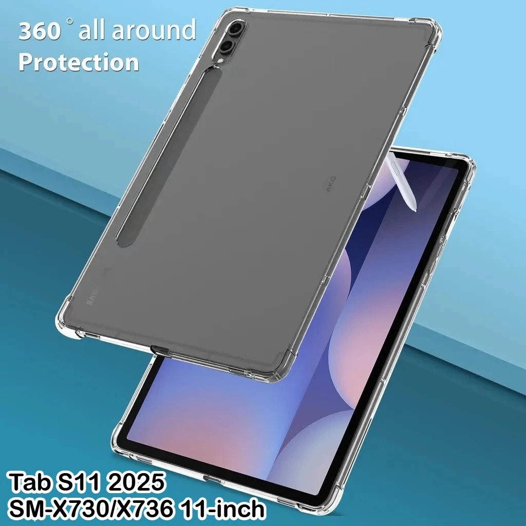 Ultra Slim Shockproof Soft HD TPU Back Cover