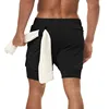 Men Performance Shorts Bible Printed GYM Casual Sports Compression Shorts Workout Running Mesh 2 In 1 Sport Short Pants 4