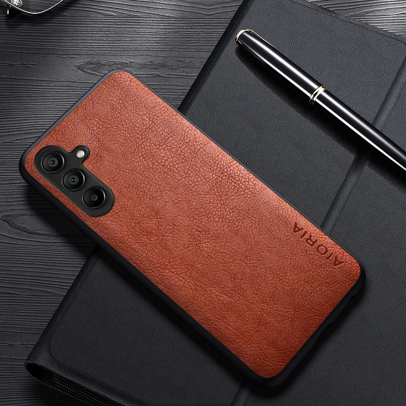 Luxury Leather Business Cover with Simple Design - Premium Case