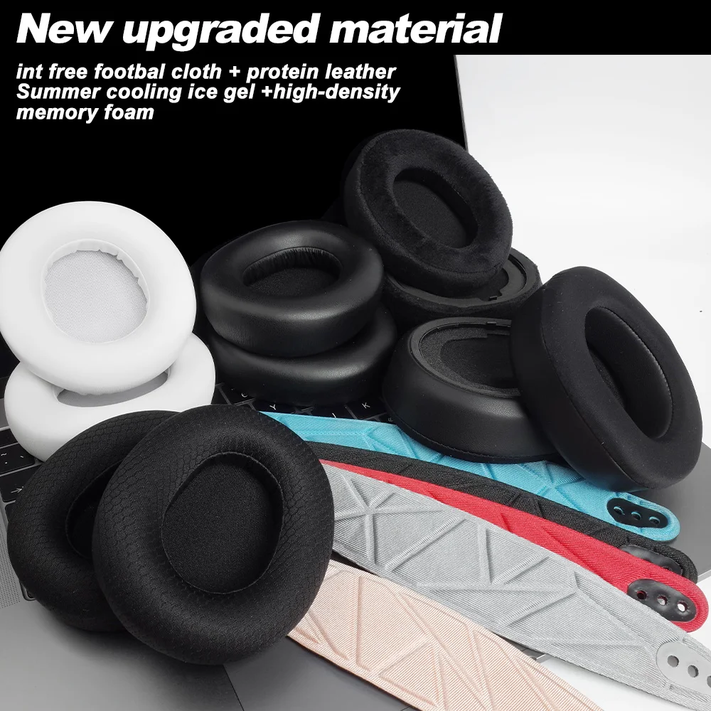Earphone pads For SteelSeries Arctis Nova Pro Wireless replacement Earpads headphones Earmuffs Soft cloth Memory Covers Sponge