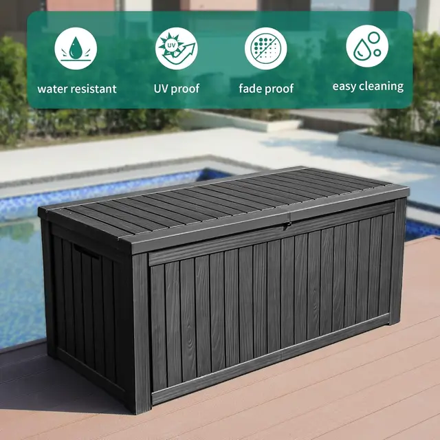 150 Gallon Large Deck Box 6