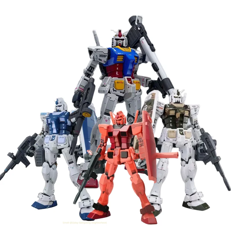 Daban 6628 Mg 1/100 Rx-78-2 Ver3.0 Base China Red Camo Color